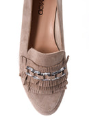 Women's Suede Ballerinas | Derimod Women's Suede Ballerinas | Derimod