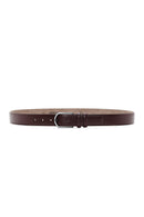 Men's Burgundy Leather Belt | Derimod Men's Burgundy Leather Belt | Derimod