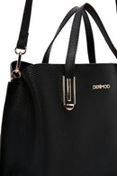 Women's Black Long Strap Shoulder Bag | Derimod Women's Black Long Strap Shoulder Bag | Derimod