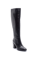 Women's Leather Heeled Boots | Derimod Women's Leather Heeled Boots | Derimod
