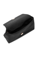 Kadın Siyah Zincir Askılı Çapraz Çanta | Derimod Kadın Siyah Zincir Askılı Çapraz Çanta | Derimod