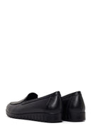 Woman Black Leather Comfort Shoes | Derimod Woman Black Leather Comfort Shoes | Derimod
