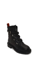 Harley Davidson Woman Black Camiel Zip Closure Leather Boots | Derimod Harley Davidson Woman Black Camiel Zip Closure Leather Boots | Derimod
