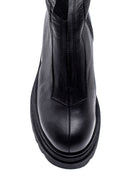 Women's Zippered Leather Boots | Derimod Women's Zippered Leather Boots | Derimod