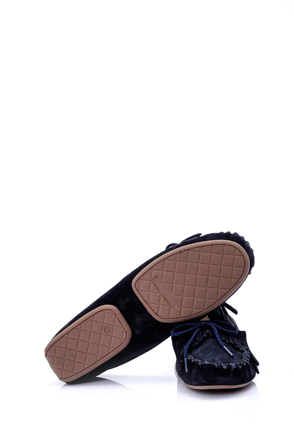 Kadın Süet Deri Loafer