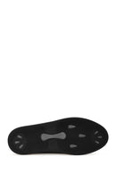 Erkek Siyah Bağcıklı Deri Sneaker | Derimod Erkek Siyah Bağcıklı Deri Sneaker | Derimod