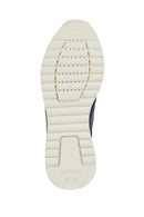 Geox Kadın Lacivert Desya Bağcıklı Deri Sneaker | Derimod Geox Kadın Lacivert Desya Bağcıklı Deri Sneaker | Derimod