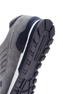 Hammer Jack Erkek Gri Deri Sneaker | Derimod Hammer Jack Erkek Gri Deri Sneaker | Derimod
