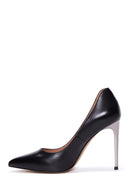 Women's Black Leather Stiletto | Derimod Women's Black Leather Stiletto | Derimod