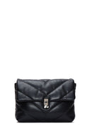 Women's Black Quilted Shoulder Bag | Derimod Women's Black Quilted Shoulder Bag | Derimod