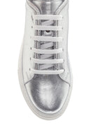 Kadın Deri Metalik Sneaker | Derimod Kadın Deri Metalik Sneaker | Derimod