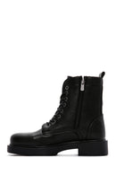 Women's Black Zippered Boots | Derimod Women's Black Zippered Boots | Derimod