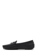 Women's Black Leather Loafer | Derimod Women's Black Leather Loafer | Derimod