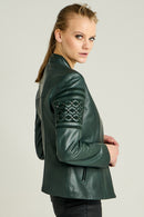 Melanie Kadın Deri Ceket | Derimod Melanie Kadın Deri Ceket | Derimod