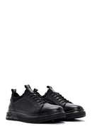 Men's Black Leather Sneaker | Derimod Men's Black Leather Sneaker | Derimod