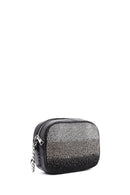 Women's Black Long Strap Stone Cross Bag | Derimod Women's Black Long Strap Stone Cross Bag | Derimod