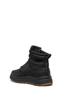 Geox Erkek Siyah Granito + Grip Abx Bağcıklı Waterproof Deri Casual Bot | Derimod Geox Erkek Siyah Granito + Grip Abx Bağcıklı Waterproof Deri Casual Bot | Derimod