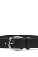 Men's Black Leather Belt | Derimod Men's Black Leather Belt | Derimod