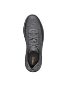 Geox Men's Grey Slip-On Lace-Up Sneakers | Derimod Geox Men's Grey Slip-On Lace-Up Sneakers | Derimod