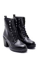 Women's Zippered Heeled Boots | Derimod Women's Zippered Heeled Boots | Derimod