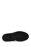 Woman Black Leather Chelsea Boots | Derimod Woman Black Leather Chelsea Boots | Derimod