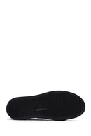 Kadın Siyah Deri Kalın Tabanlı Sneaker | Derimod Kadın Siyah Deri Kalın Tabanlı Sneaker | Derimod