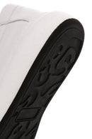 Erkek Beyaz Deri Sneaker | Derimod Erkek Beyaz Deri Sneaker | Derimod