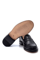 Women's Leather Snakeskin Patterned Loafer | Derimod Women's Leather Snakeskin Patterned Loafer | Derimod