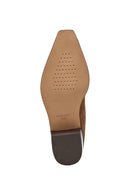 Geox Kadın Taba D Texica Kalın Topuklu Süet Deri Chelsea Bot | Derimod Geox Kadın Taba D Texica Kalın Topuklu Süet Deri Chelsea Bot | Derimod