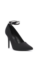 Women's Black Ankle Strap Stiletto Heel | Derimod Women's Black Ankle Strap Stiletto Heel | Derimod