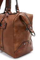 Women's Camel Long Strap Casual Shoulder Bag | Derimod Women's Camel Long Strap Casual Shoulder Bag | Derimod