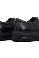 Men's Black Lace Up Leather Casual Shoes | Derimod Men's Black Lace Up Leather Casual Shoes | Derimod
