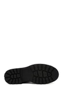 Men's Black Lace-Up Leather Casual Boots | Derimod Men's Black Lace-Up Leather Casual Boots | Derimod