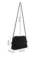 Kadın Siyah Uzun Askılı Kapitone Desenli Çapraz Çanta | Derimod Kadın Siyah Uzun Askılı Kapitone Desenli Çapraz Çanta | Derimod
