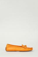 Sarı Kadın Deri Loafer | Derimod Sarı Kadın Deri Loafer | Derimod