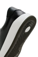 Men's Khaki Lace-up Thick-Sole Leather Sneaker | Derimod Men's Khaki Lace-up Thick-Sole Leather Sneaker | Derimod