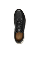 Geox Erkek Siyah Spherica Ecub-3 Bağcıklı Deri Sneaker | Derimod Geox Erkek Siyah Spherica Ecub-3 Bağcıklı Deri Sneaker | Derimod