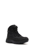 Derimod Dry Men's Black Lace-Up Waterproof Outdoor Boots | Derimod Derimod Dry Men's Black Lace-Up Waterproof Outdoor Boots | Derimod