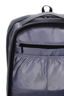 D-Pack Unisex Gray Technological Fabric Hardcase Backpack | Derimod D-Pack Unisex Gray Technological Fabric Hardcase Backpack | Derimod