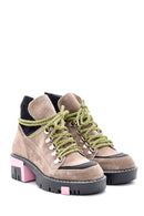 Women's Suede Leather Boots | Derimod Women's Suede Leather Boots | Derimod