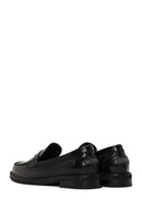 Kadın Siyah Deri Maskülen Loafer | Derimod Kadın Siyah Deri Maskülen Loafer | Derimod