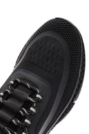 Derimod Zero Male Black Thick-Soled Lace-Up Fabric Sneaker | Derimod Derimod Zero Male Black Thick-Soled Lace-Up Fabric Sneaker | Derimod