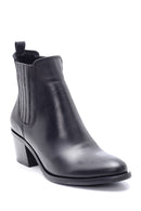 Women's Leather Heeled Boots | Derimod Women's Leather Heeled Boots | Derimod