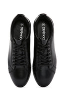 Erkek Siyah Deri Casual Ayakkabı | Derimod Erkek Siyah Deri Casual Ayakkabı | Derimod