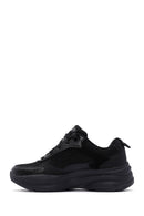 Skechers Women's Black Street Twisterz - Lighten Up Thick Soled Sneaker | Derimod Skechers Women's Black Street Twisterz - Lighten Up Thick Soled Sneaker | Derimod