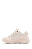 Skechers Kadın Bej Street Twisterz - Lighten Up Kalın Tabanlı Sneaker | Derimod Skechers Kadın Bej Street Twisterz - Lighten Up Kalın Tabanlı Sneaker | Derimod