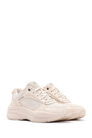Skechers Kadın Bej Street Twisterz - Lighten Up Kalın Tabanlı Sneaker | Derimod Skechers Kadın Bej Street Twisterz - Lighten Up Kalın Tabanlı Sneaker | Derimod