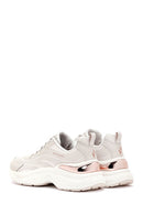 Skechers Kadın Bej Hazel - Step N Flow Bağcıklı Spor Sneaker | Derimod Skechers Kadın Bej Hazel - Step N Flow Bağcıklı Spor Sneaker | Derimod