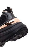 Skechers Women's Black Hazel - Faye Thick Soled Sneaker | Derimod Skechers Women's Black Hazel - Faye Thick Soled Sneaker | Derimod