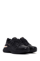 Skechers Women's Black Hazel - Faye Thick Soled Sneaker | Derimod Skechers Women's Black Hazel - Faye Thick Soled Sneaker | Derimod